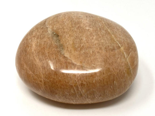 Peach Moonstone Crystal Pebble 6.6cm