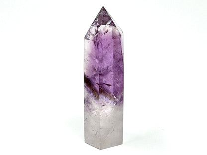 Amethyst Phantom Quartz Crystal Point 7cm