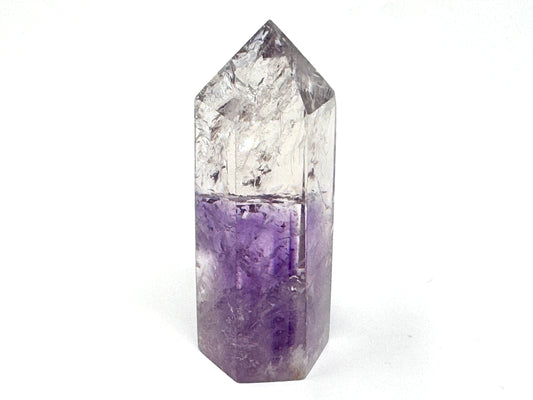 Amethyst Phantom Quartz Crystal Point 6.5cm