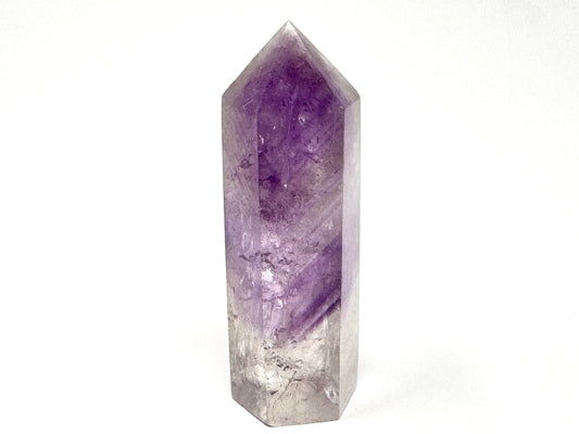 Amethyst Phantom Quartz Crystal Point 7.6cm