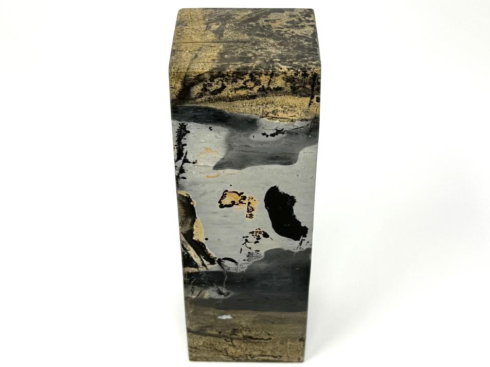 Picture Jasper Crystal Column 18cm