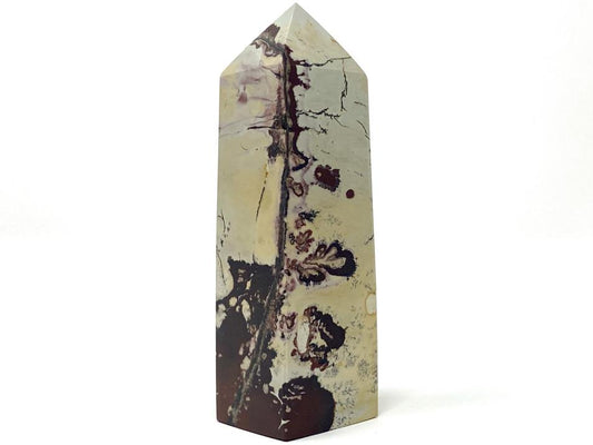 Picture Jasper Crystal Tower 9.8cm