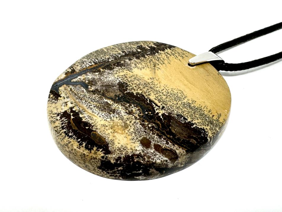 Picture Jasper Pendant Oval Large 4.8cm