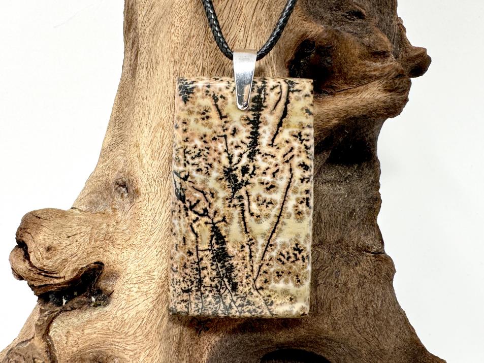 Picture Jasper Pendant Ingot 4.8cm