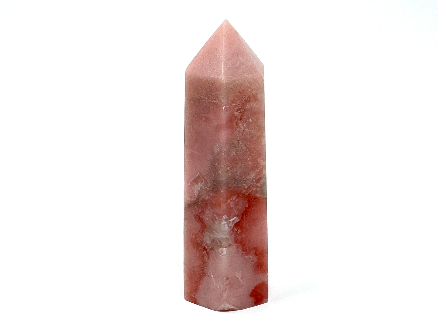 Pink Opal Crystal Point 8cm