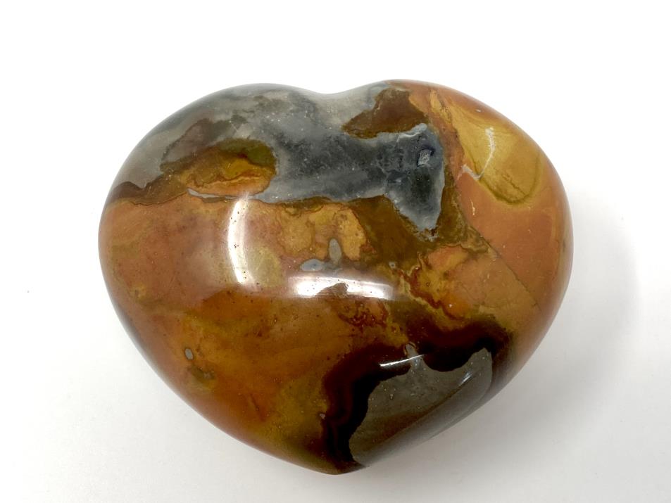 Polychrome Jasper Crystal Heart Large 8cm