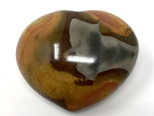 Polychrome Jasper Crystal Heart Large 8cm