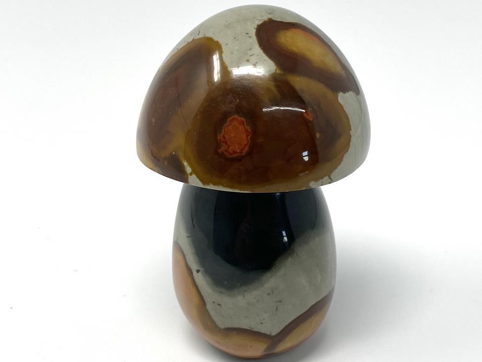 Polychrome Jasper Crystal Mushroom Carving 9cm