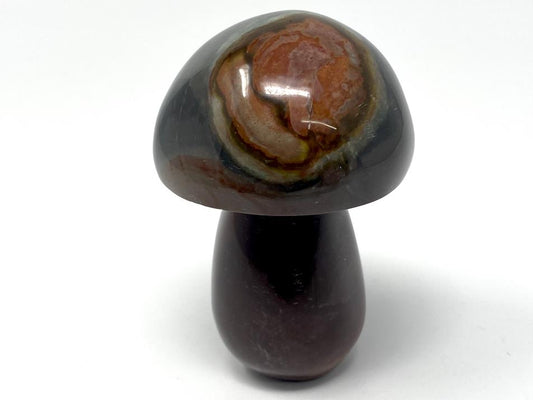 Polychrome Jasper Crystal Mushroom Carving 7.8cm