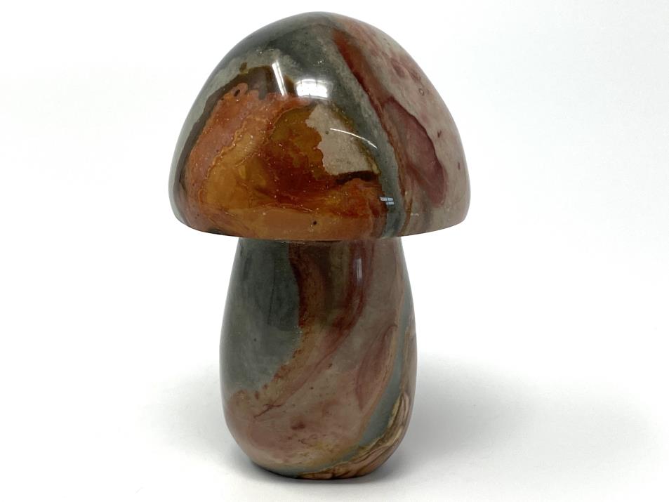 Polychrome Jasper Crystal Mushroom Carving 9.4cm