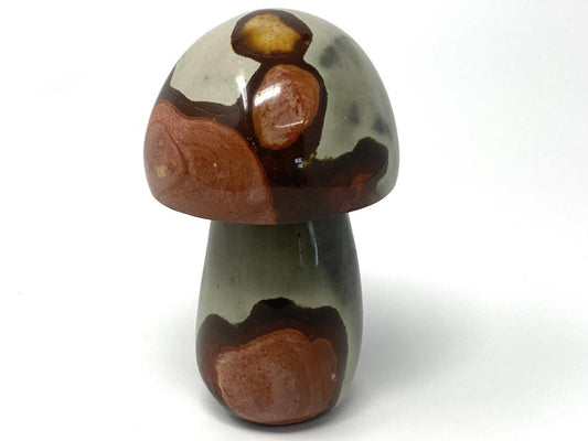 Polychrome Jasper Crystal Mushroom Carving 11.9cm