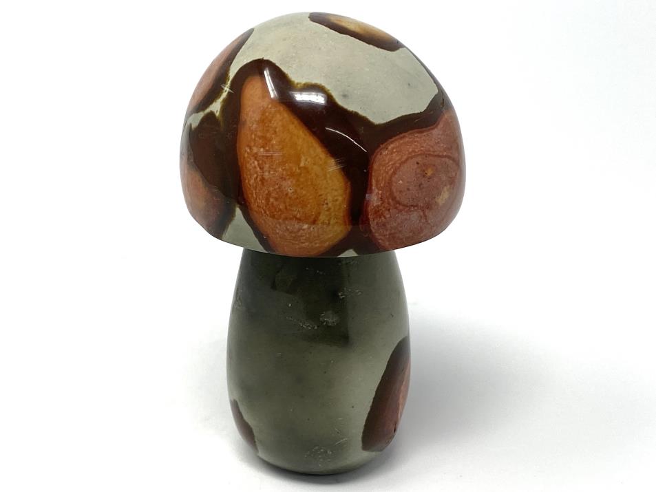 Polychrome Jasper Crystal Mushroom Carving 11.9cm