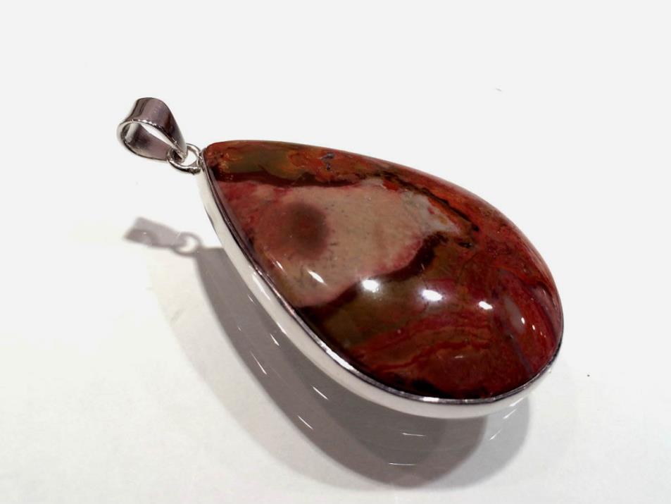 Polychrome Jasper Pendant 4.6cm