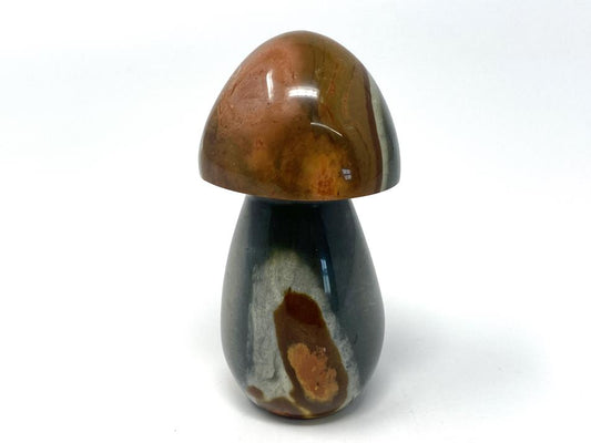 Polychrome Jasper Crystal Mushroom Carving 10cm