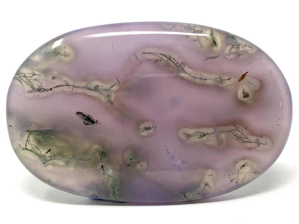 Purple Moss Agate Crystal Pebble 6.8cm