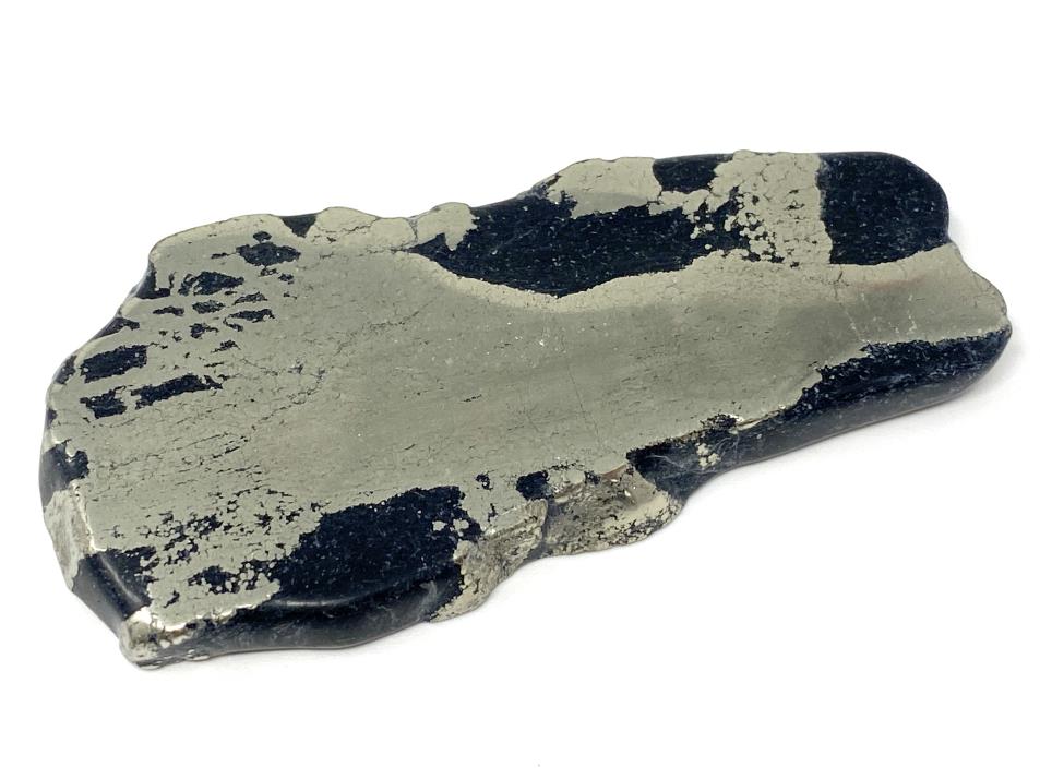 Pyrite Crystal Slice Polished 7.2cm