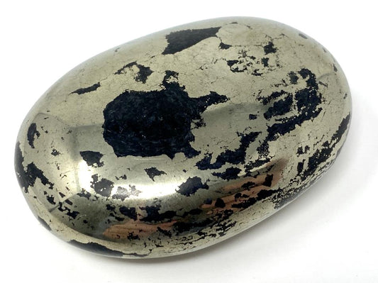 Pyrite Crystal Pebble 5.9cm