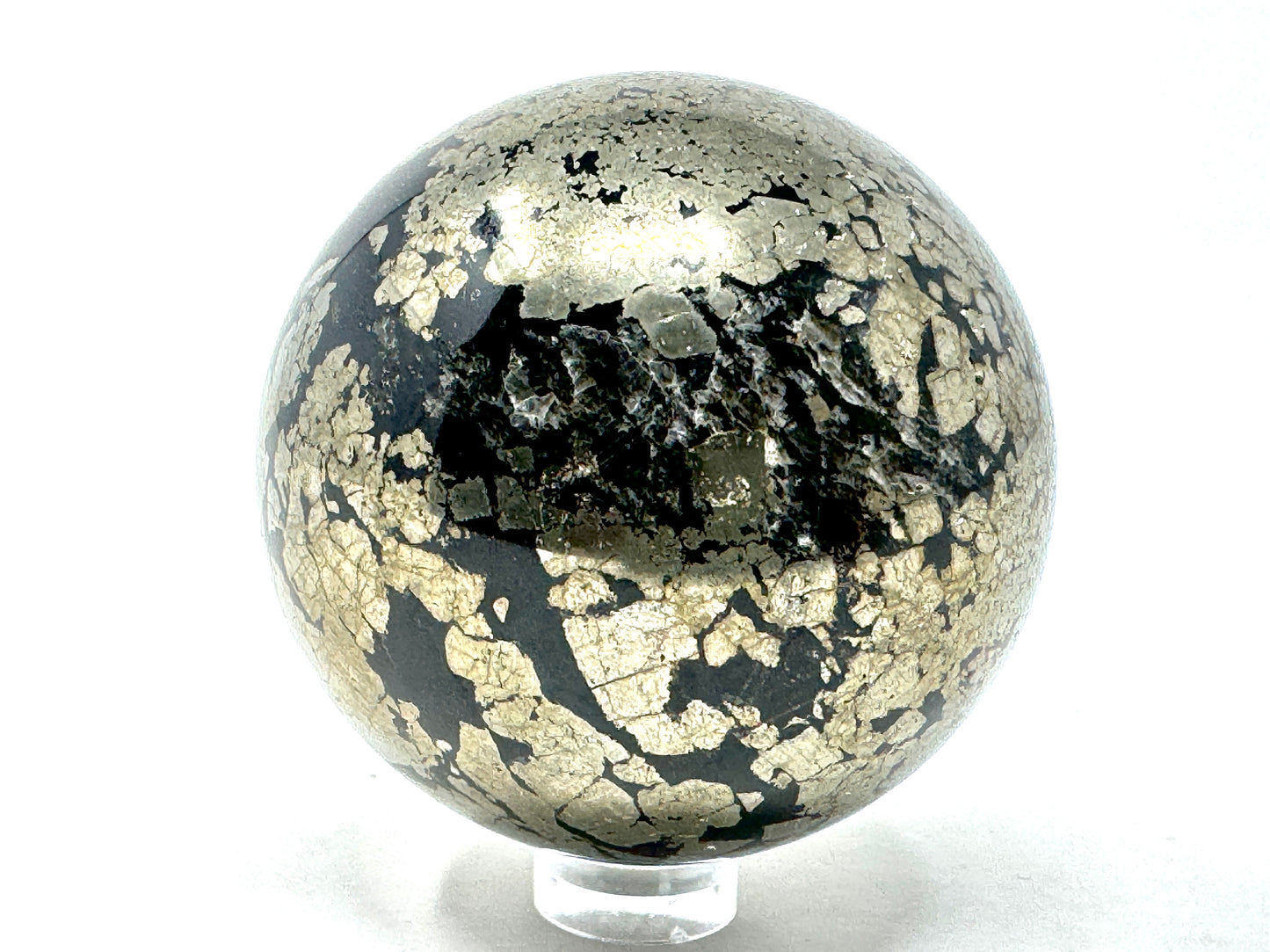 Pyrite Crystal Sphere 5.9cm