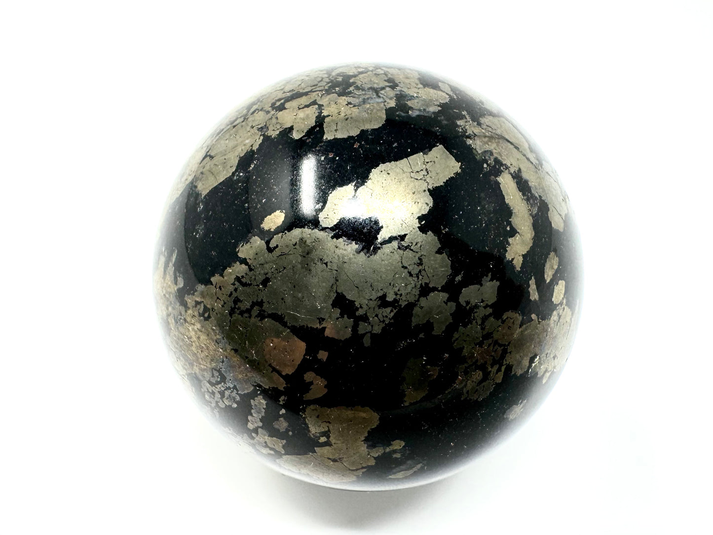 Pyrite Crystal Sphere 4.9cm