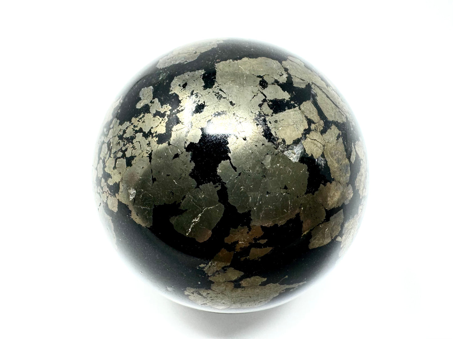 Pyrite Crystal Sphere 4.9cm