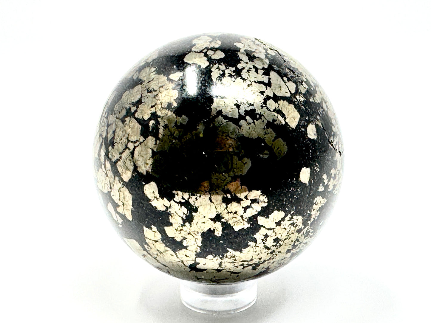 Pyrite Crystal Sphere 4.9cm