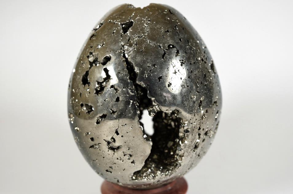 Pyrite Crystal Egg Very Large 11cm