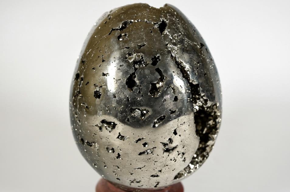 Pyrite Crystal Egg Very Large 11cm