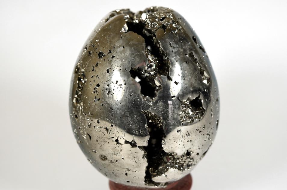 Pyrite Crystal Egg Very Large 11cm