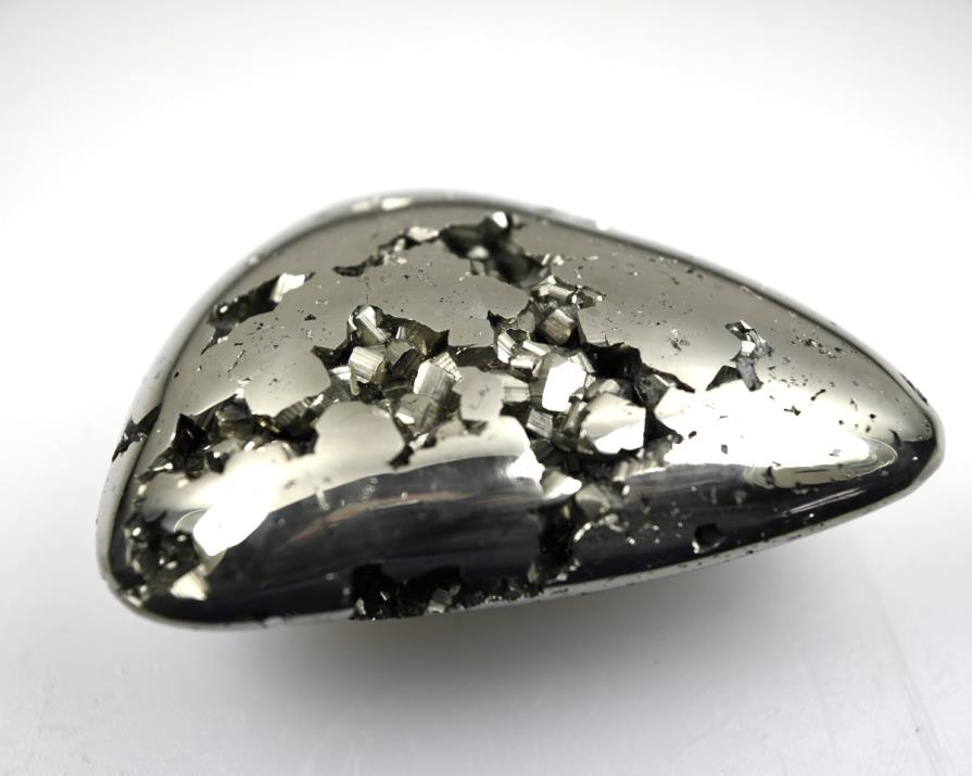 Pyrite Crystal Pebble 7.2cm