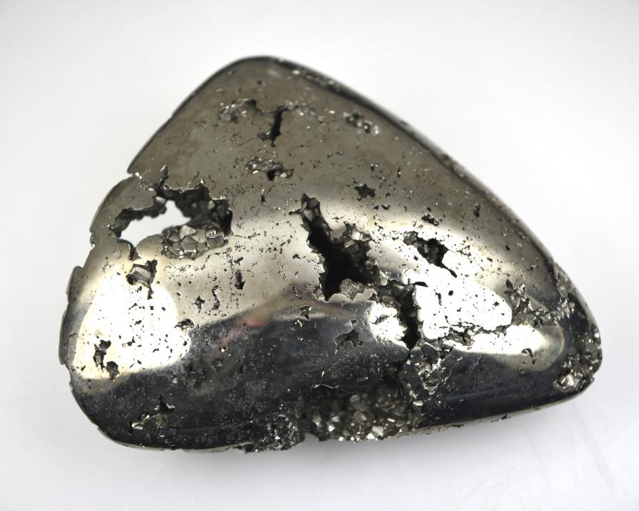 Pyrite Crystal Pebble 7.4cm