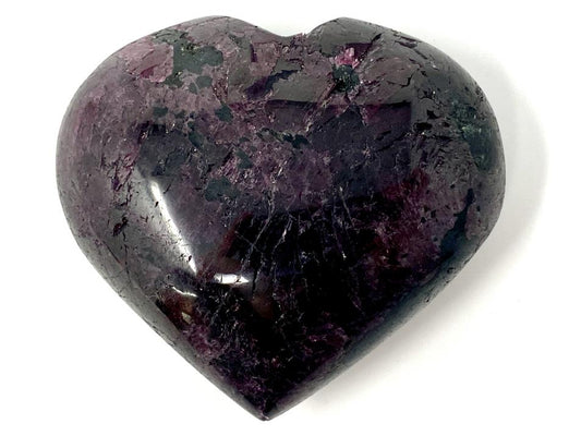 Garnet Crystal Heart 5.9cm