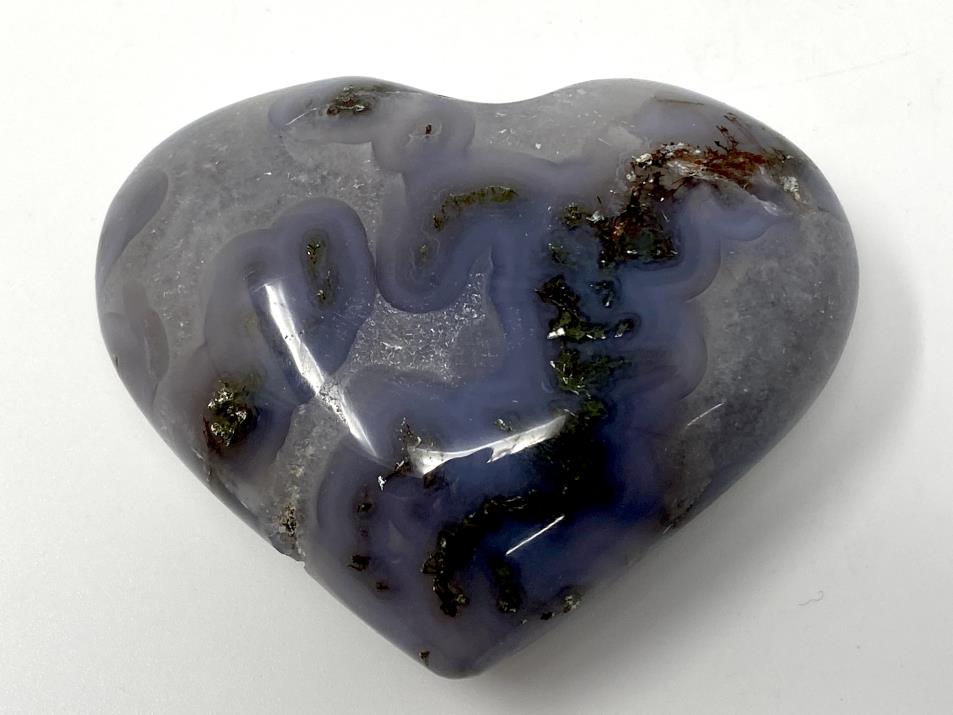 Quartz Agate Crystal Heart 7.2cm