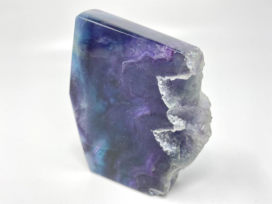 Rainbow Fluorite Crystal Wave 9.5cm