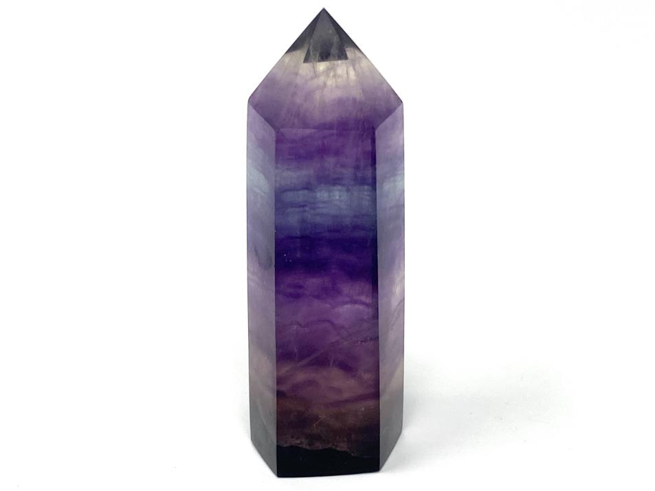 Rainbow Fluorite Crystal Point 7.4cm