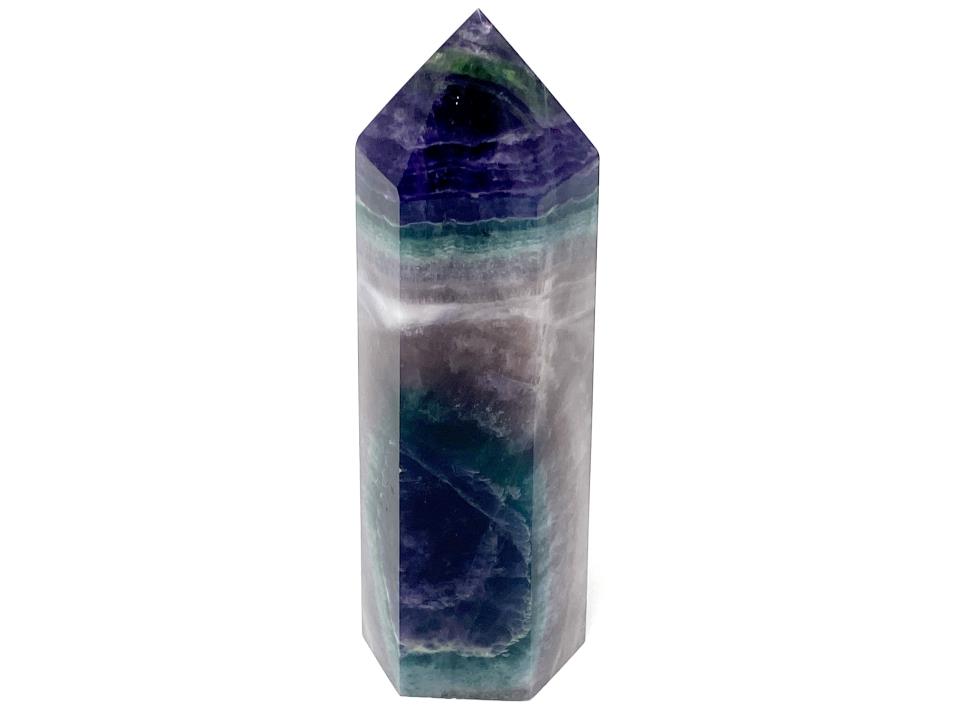 Rainbow Fluorite Crystal Point Large 15.6cm