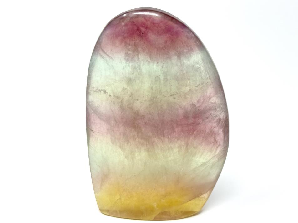 Pastel Rainbow Fluorite Crystal Freeform 10.2cm