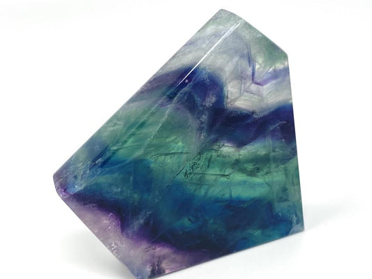 Rainbow Fluorite Crystal Freeform 9.4cm