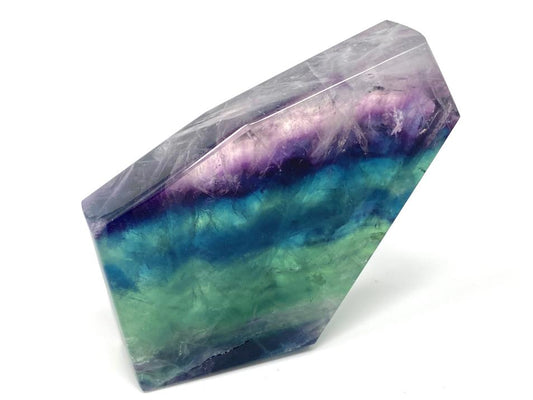 Rainbow Fluorite Crystal Freeform 10.4cm