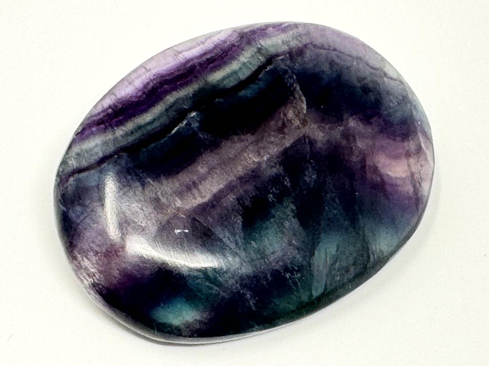 Rainbow Fluorite Crystal Pebble 6.7cm