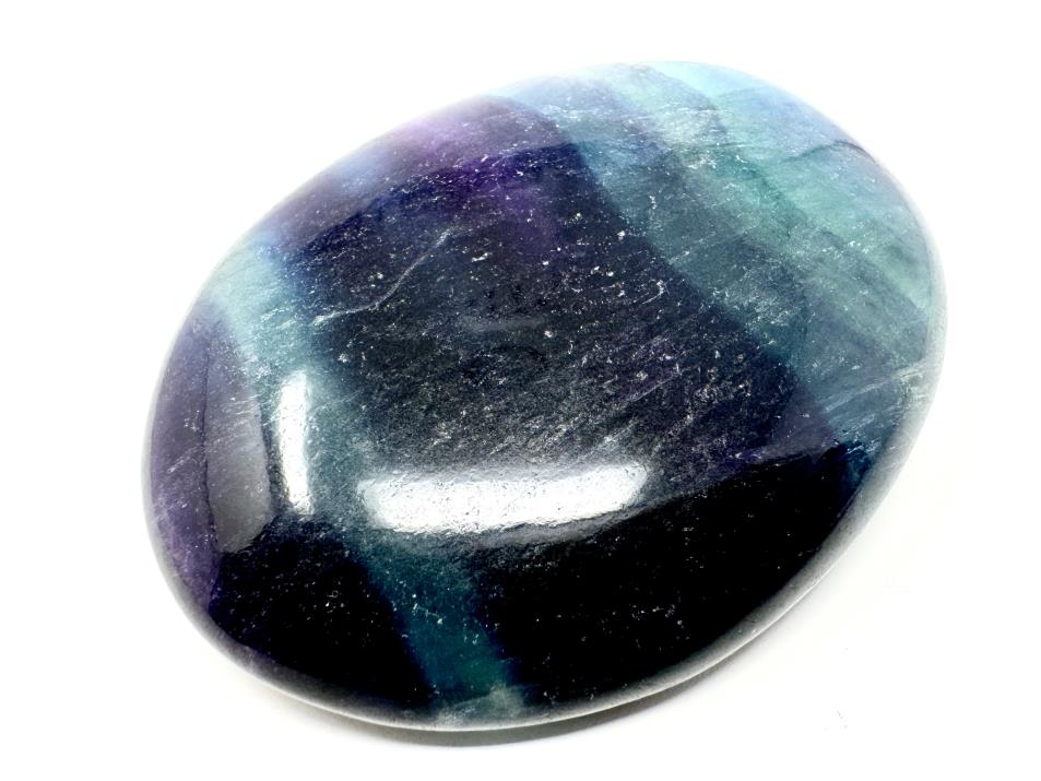 Rainbow Fluorite Crystal Pebble 7cm