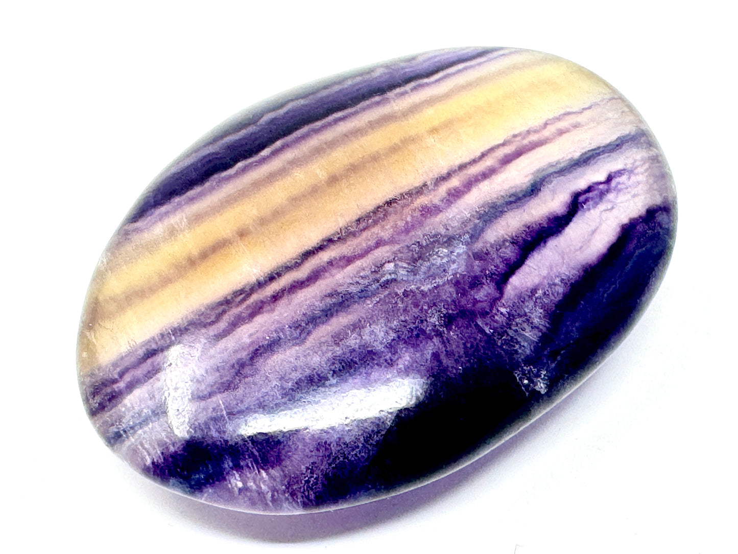 Rainbow Fluorite Crystal Pebble 5.2cm