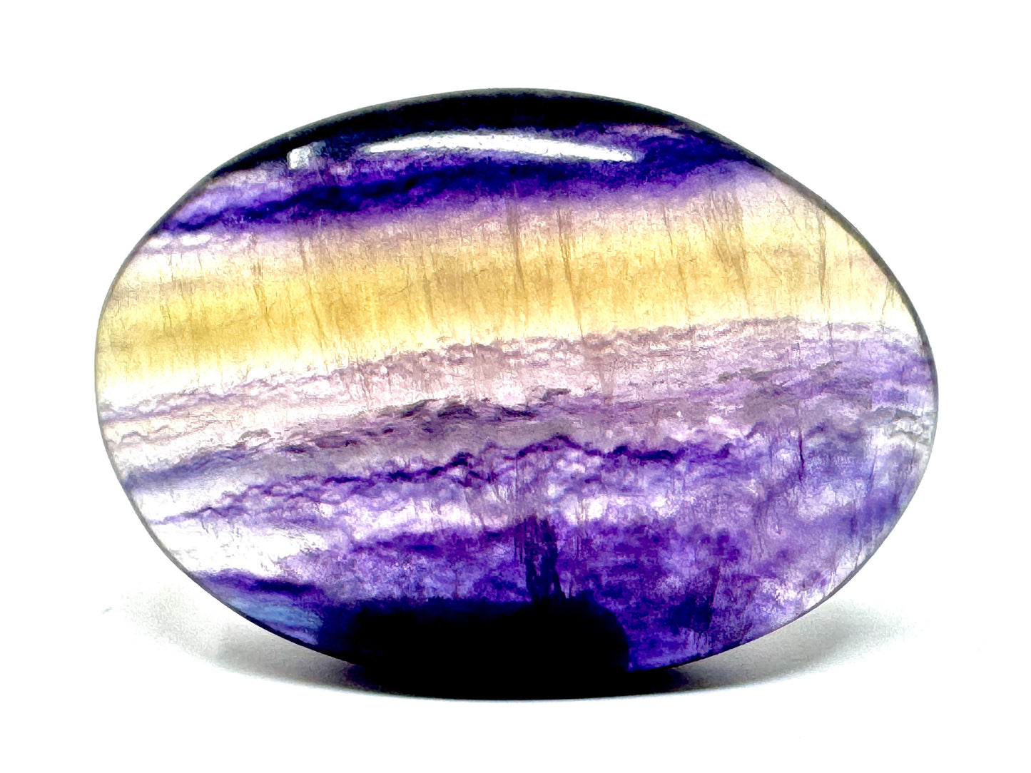 Rainbow Fluorite Crystal Pebble 5.2cm