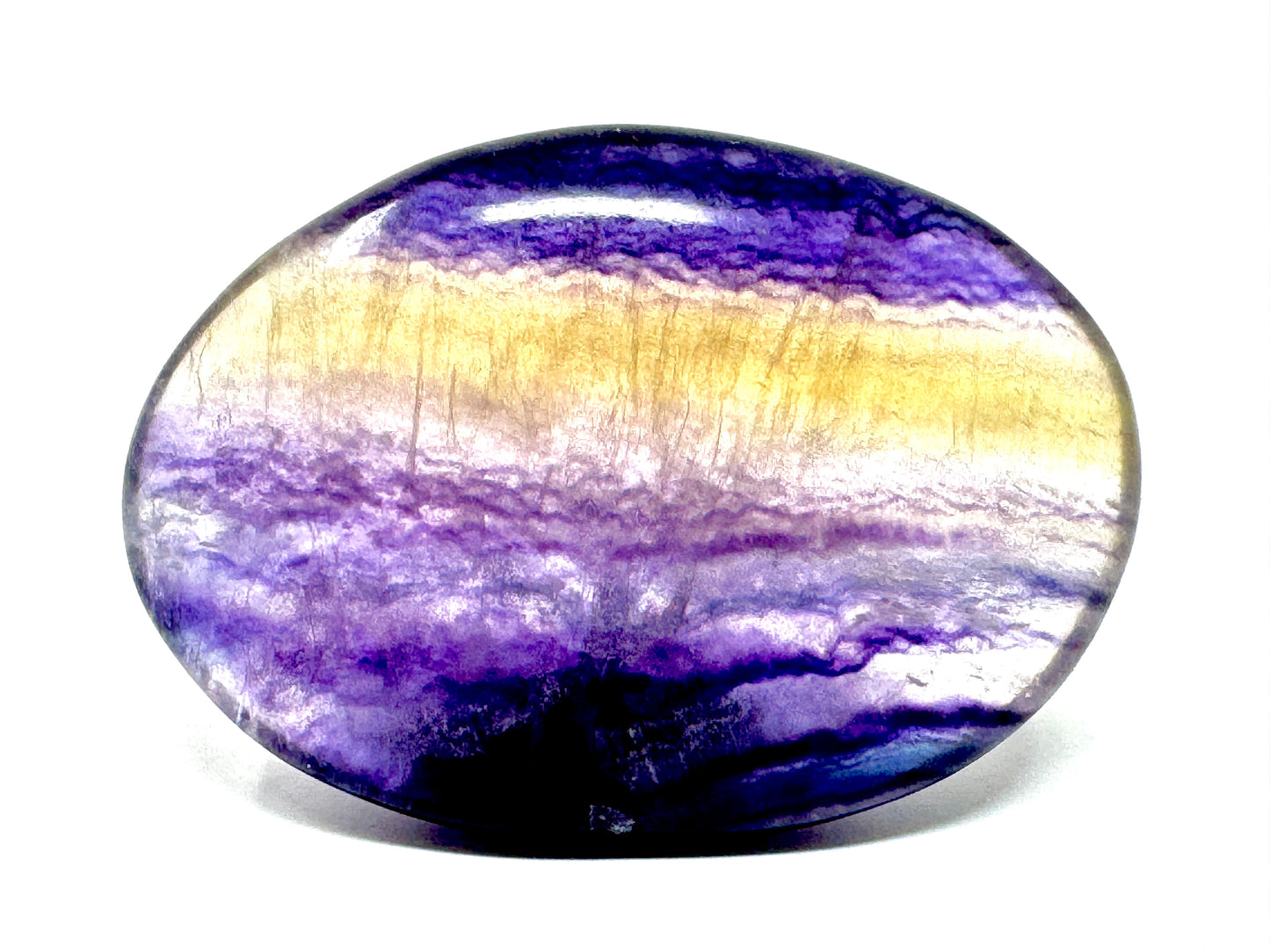 Rainbow Fluorite Crystal Pebble 5.2cm