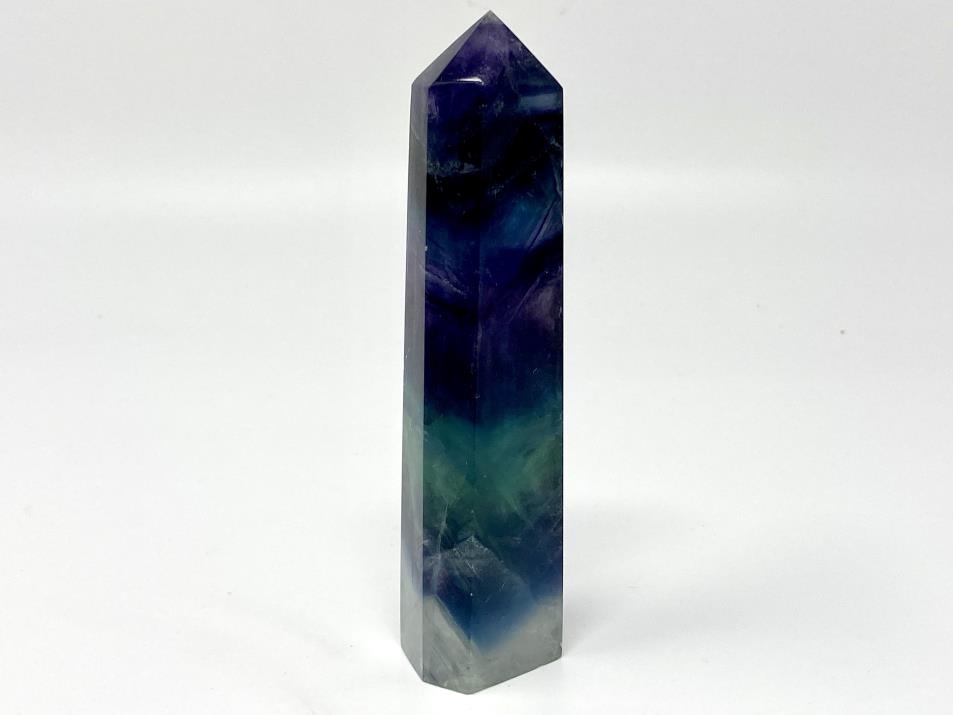 Rainbow Fluorite Crystal Point 13.2cm