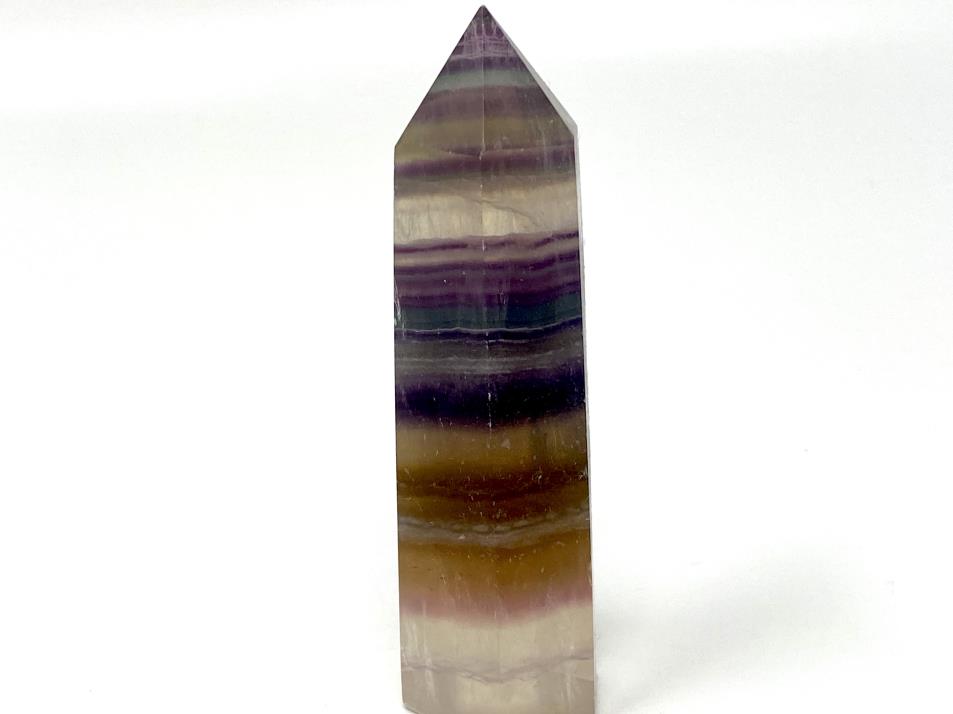 Rainbow Fluorite Crystal Point 9.5cm