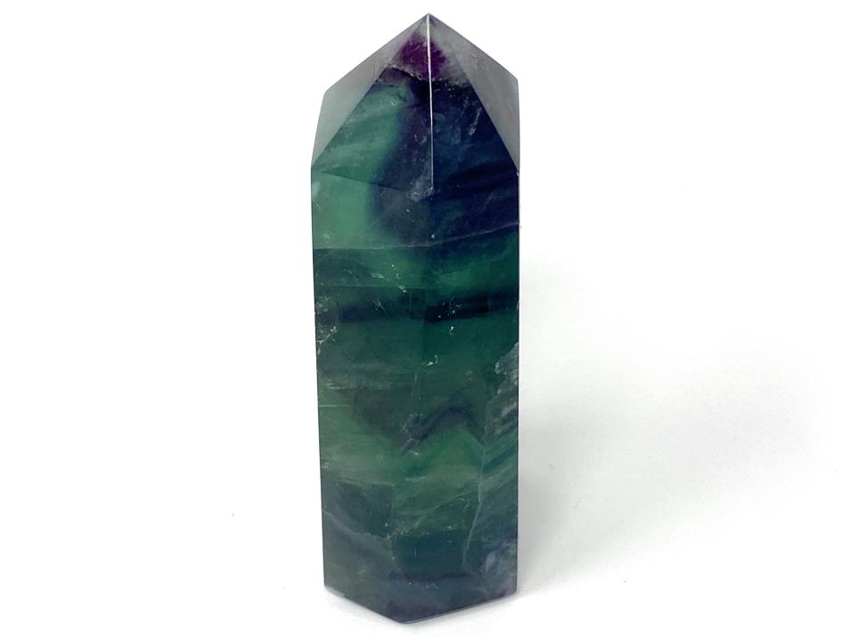 Rainbow Fluorite Crystal Point Large 11.2cm