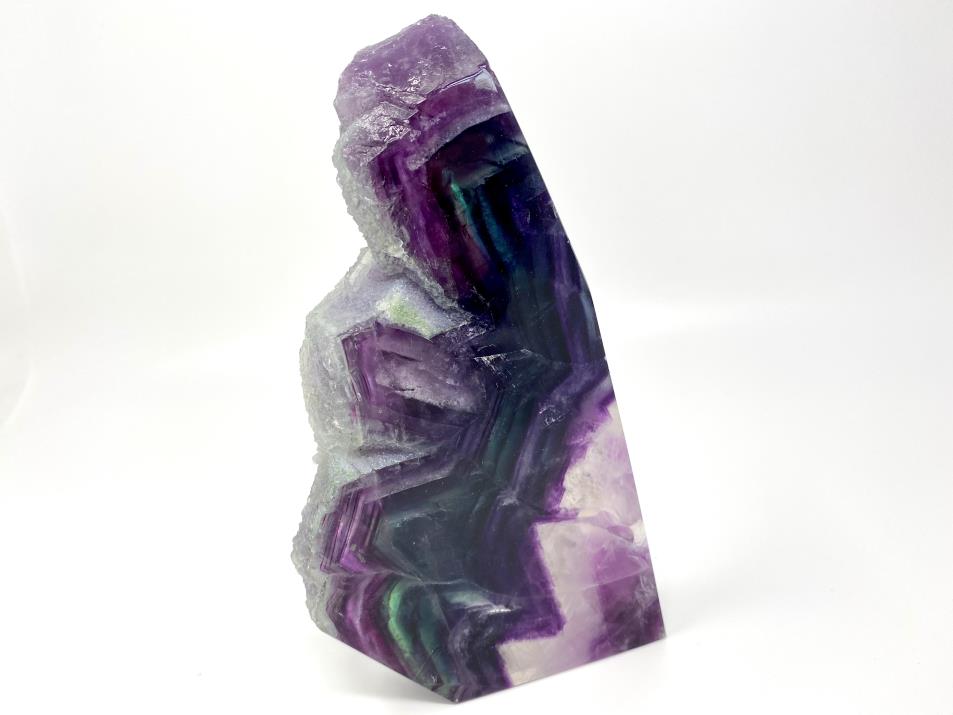 Rainbow Fluorite Crystal Wave Large 18.5cm