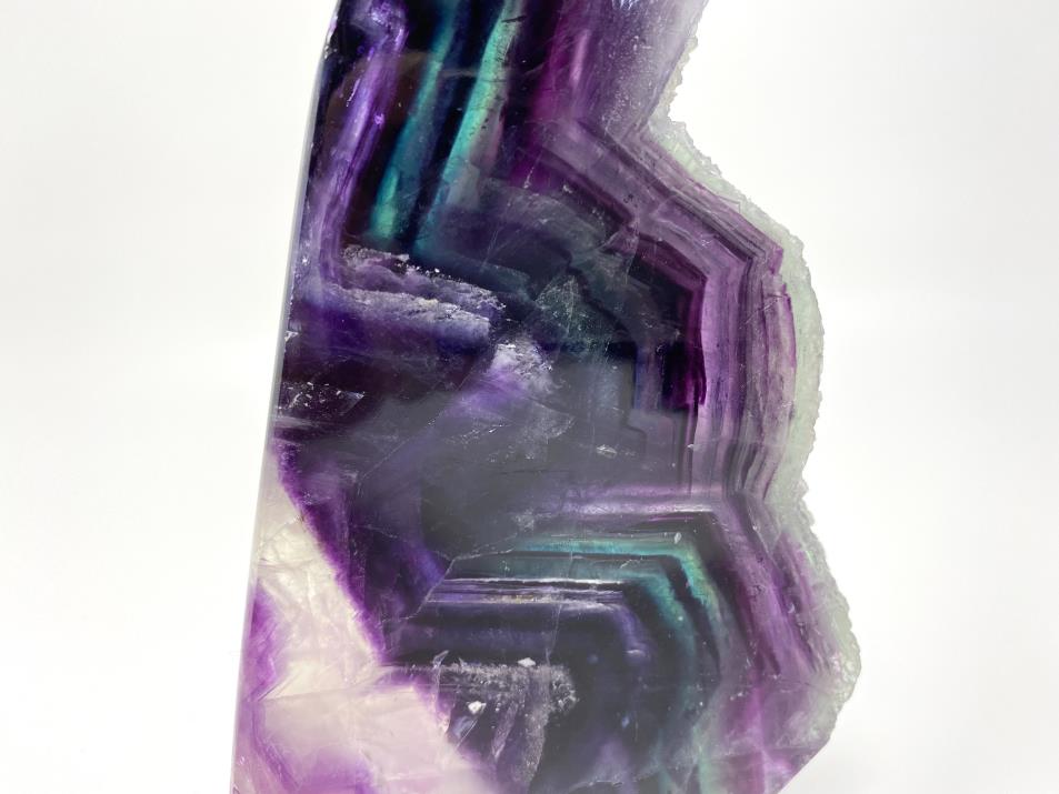 Rainbow Fluorite Crystal Wave Large 18.5cm