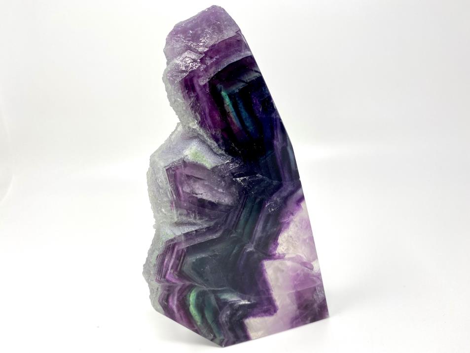 Rainbow Fluorite Crystal Wave Large 18.5cm