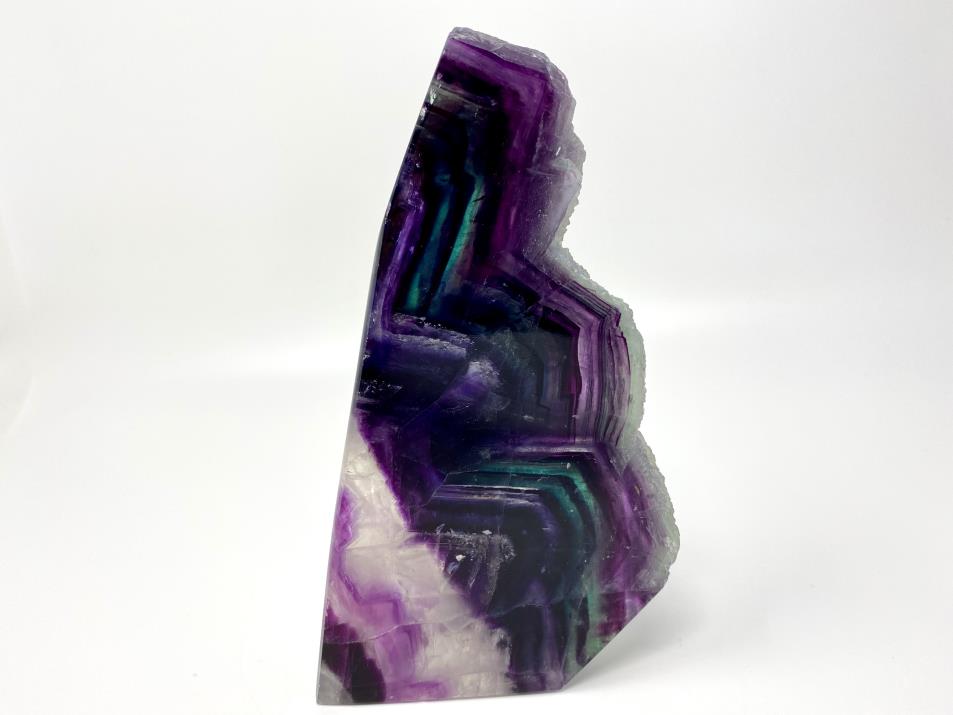 Rainbow Fluorite Crystal Wave Large 18.5cm